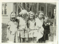 1947 - Crossett AR - Jolene and friends