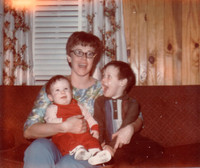 1967 - Jolene with Stephen and Scott