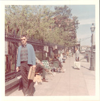 1967 - New Orleans LA - Roy Tom at Jackson Square