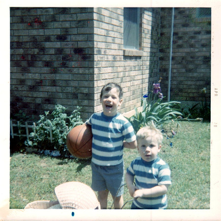1969 - Texarkana AR - Scott and Stephen