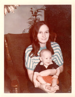 1970 - Ashdown AR - Sarah with Michael