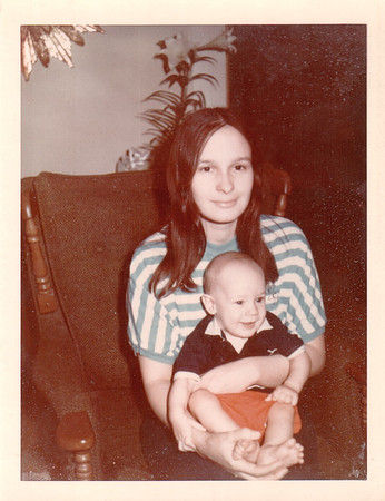 1970 - Ashdown AR - Sarah with Michael