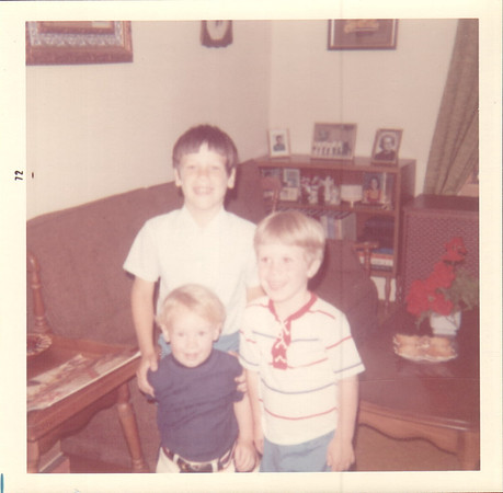 1970 - Scott and Stephen with cousin Michael