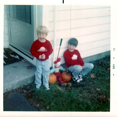 1970 - Westover AFB MA - Stephen and Scott_2