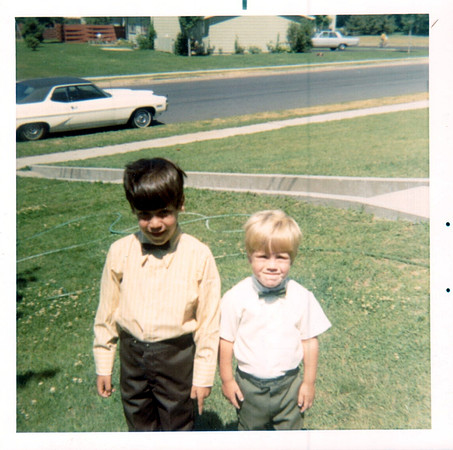 1971 - Westover AFB MA - Scott and Stephen 1