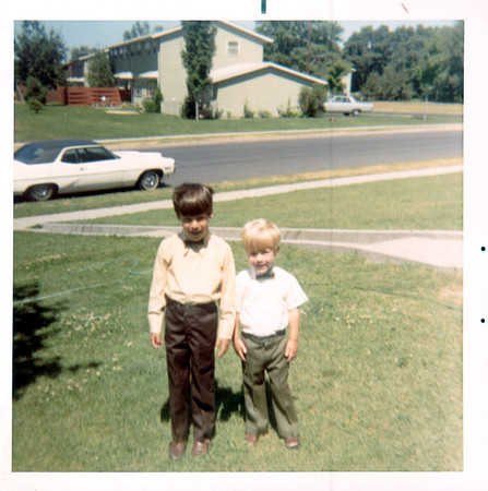 1971 - Westover AFB MA - Scott and Stephen 2