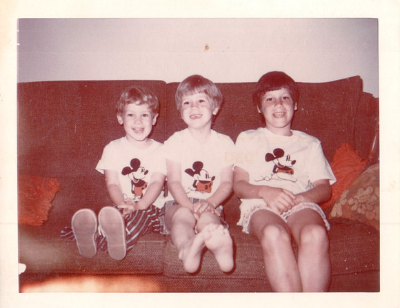 1972 - Ashdown AR - Michael, Stephen and Scott