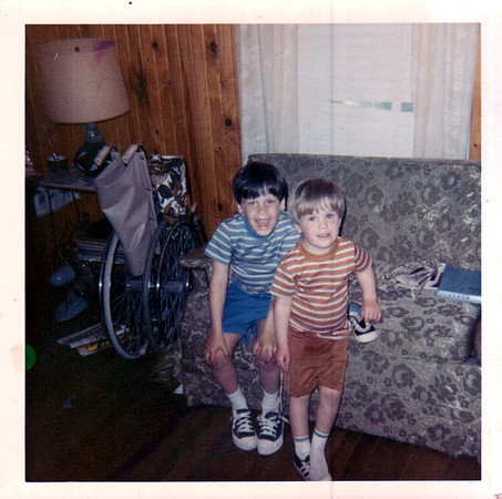 1972 - Crossett AR - Scott and Stephen