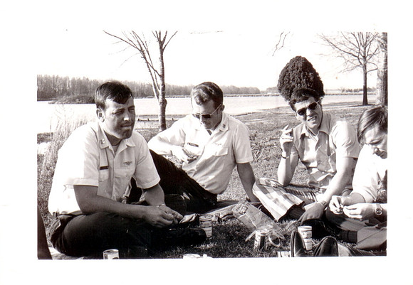 1972 - Maxwell AFB, Montgomery AL - Roy Tom and others during Squadron Officer School 1