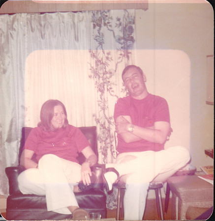 1972 - Maxwell AFB, Montgomery AL - Roy Tom during Squadron Officer School with Jolene 1