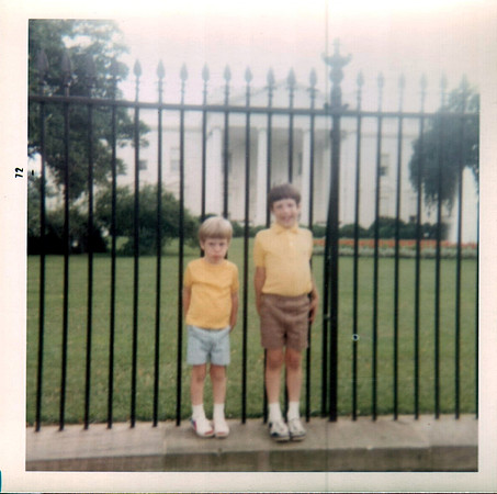 1972 - Washington DC - Stephen and Scott