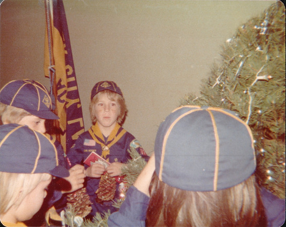1975 - Bossier City LA - Stephen in Cub Scouts