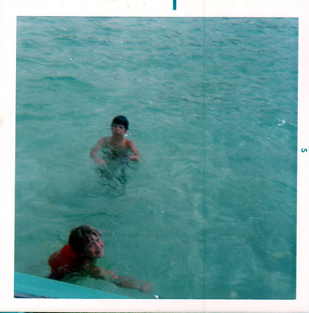 1975 - Mooringsport LA - Stephen and Scott 2