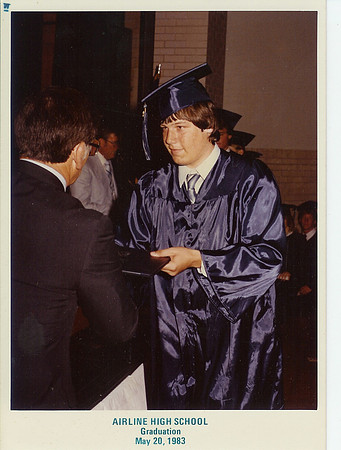 1983 - Bossier City LA - Scott - Airline HS Graduation