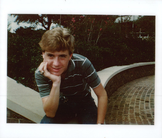 1984 - Shreveport LA - Stephen at Barnwell Garden and Arts Center Conservatory
