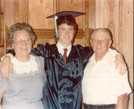 1985 - Bossier City LA - Lorena, Stephen, David - Airline HS Graduation