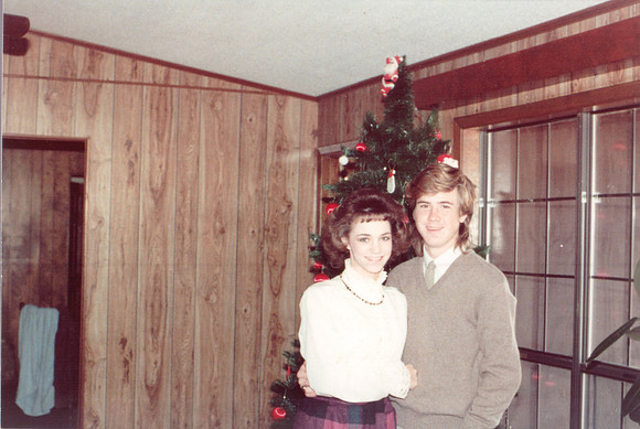 1985-12 Bossier City LA - With Debbie