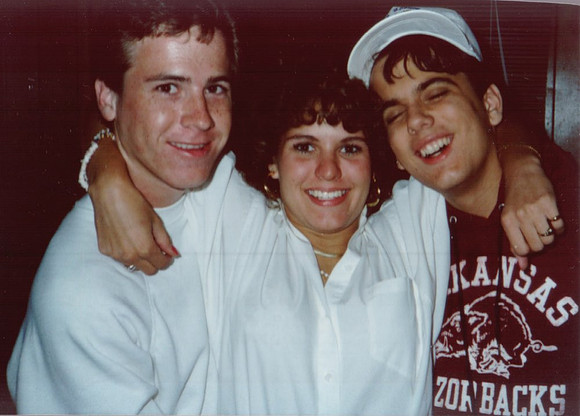 1988 - Fayetteville AR - Delta Upsilon at University of Arkansas with Dana and Steve
