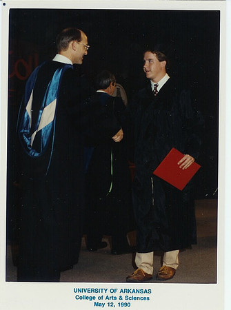 1990 - Fayetteville AR - Stephen - Graduation at University of Arkansas