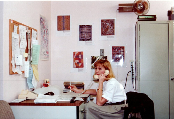 1992 - Shreveport LA - Sheila at work
