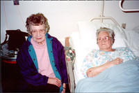 1997 - Ashdown AR - Lucille with her younger sister Lorena