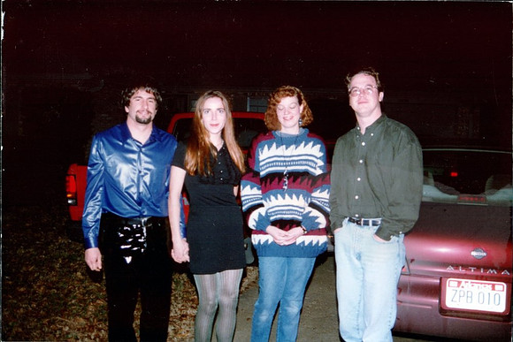 1997 - Memphis TN - John, Kimberly, _____, Stephen for New Years Eve