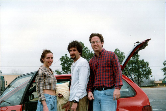 1997 - Memphis TN - Kimberly, John, Stephen for New Years Eve
