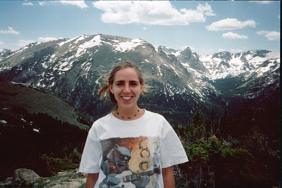 1998-06 - Rocky Mountains CO - Kimberly and the Mountains