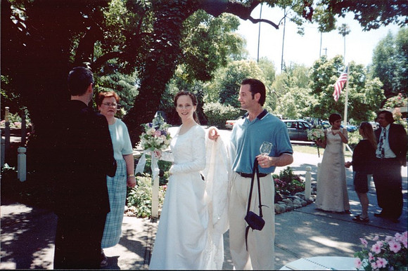 1998-07 - Lodi CA - Annemarie and Attendant