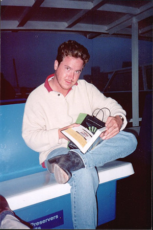1998-07 - San Francisco CA - Stephen on the Ferry