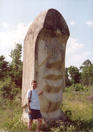 2000 - DeQueen AR - Easter Island Head 2