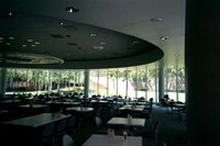 2001-03 - Palo Alto CA - HP Dining Room (courtyard out the windows)