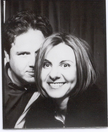 2002-04 - San Francisco CA - Photo Booth at Musee Mechanique with Vika 2