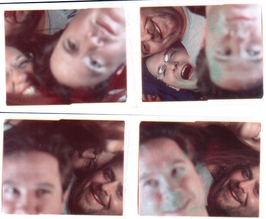 2002-06 - San Francisco CA - Photo Booth at Polly Esthers with Scott, Garth and Kristine