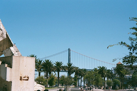 2002-08 - San Francisco CA - Bay Bridge Over Embarcadero