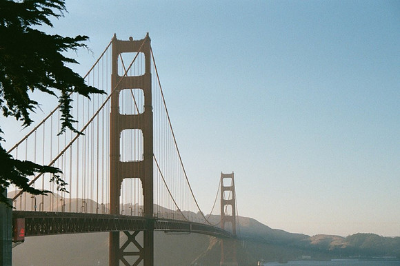 2002-08 - San Francisco CA - Golden Gate at Dusk 2