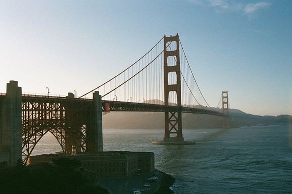 2002-08 - San Francisco CA - Golden Gate at Dusk 4