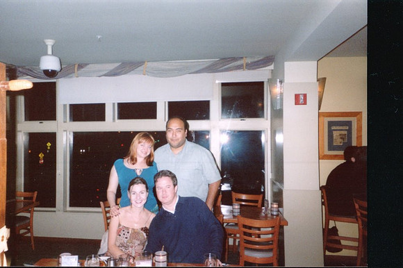 2002-09 - San Francisco CA - Irene, Ricardo, Vika and Stephen at Beach Chalet