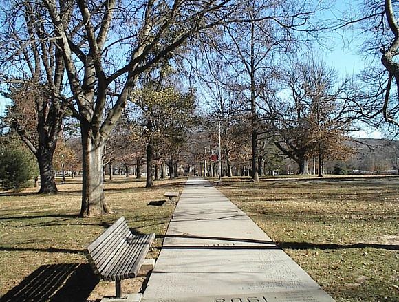 2002-11 - Fayetteville AR - Names of graduates continues at University of Arkansas