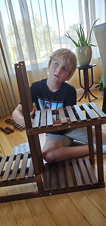 2020-08-25 Building Rack for Mom 21