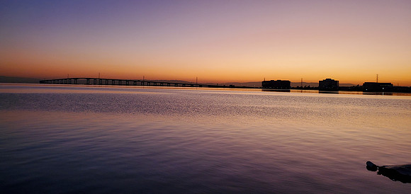 2019-11-02 San Mateo Bridge Early Morning 2