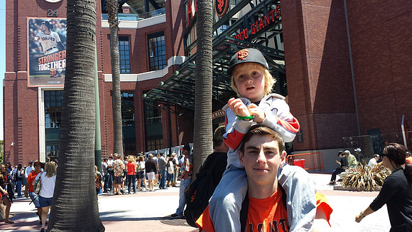 2014-07-30 Cohen's First Giants Game 18